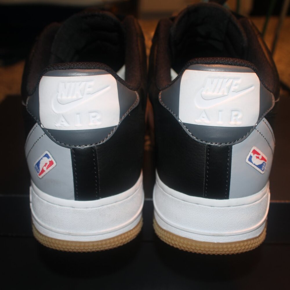 NBA Air Force 1 'LV8  Black-Wolf Grey - Picture 7 of 9